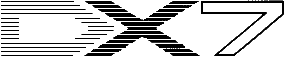 DX7 logo